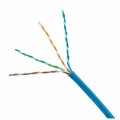 Panduit CPR CABLE CAT6 4PAIR 24 AW U/U000, 1000PK PUP6C04BU-W